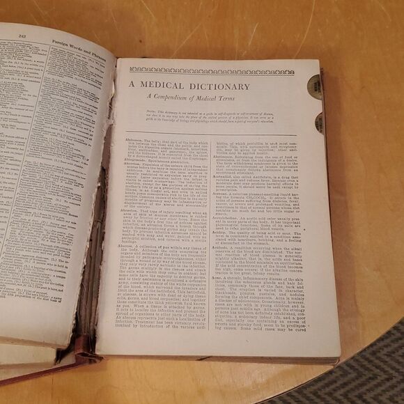 1954 Vintage Dictionary "Library of Universal Knowledge" - Picture 12 of 15